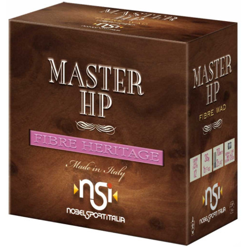 Патрон Nobel Master HP кал. 12/70 дробь №3/0, навеска 36 гр фото