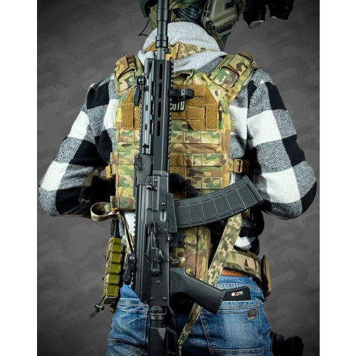 Ремень оружейный трехточечный RAGNAROK «Hel» Gen.II carbine Пиксель фото 7