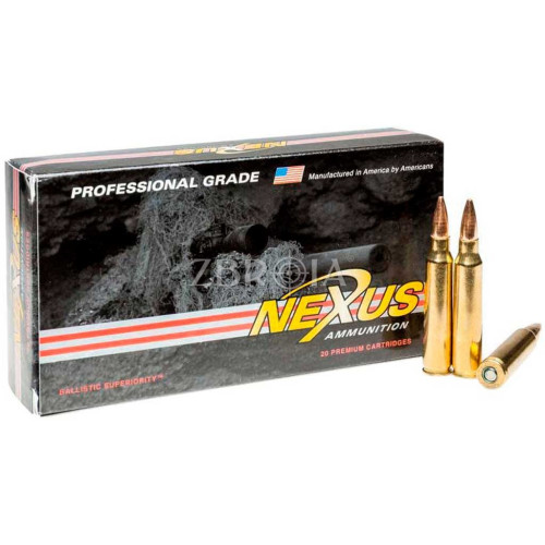 Патрон Nexus кал. 308 Win куля Sierra MatchKing HPBT, маса 11.34 гр/175 гран (дозвуковий) фото