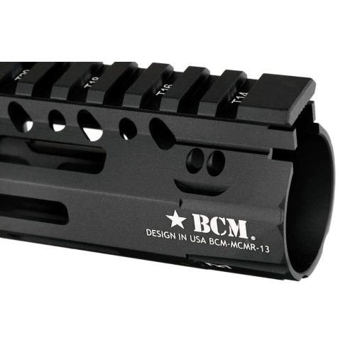 Цівка BCM MCMR-13 (M-LOK Compatible Modular Rail) для AR-15 (алюміній) чорна фото 7