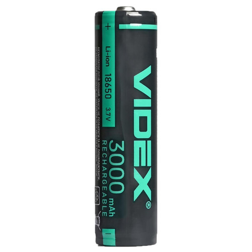Аккумулятор Videx Li-Ion 18650-P 3000mAh фото