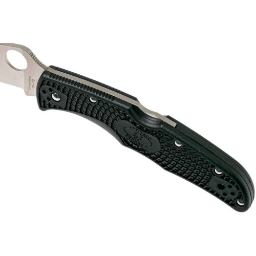 Ніж Spyderco Endura 4 Flat Ground Black (C10FPBK) фото 8