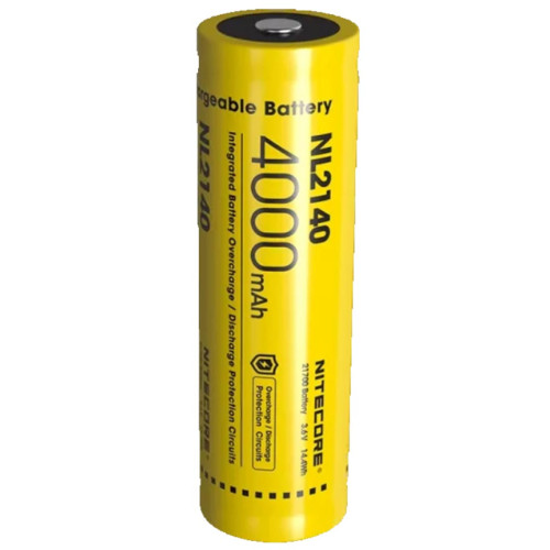 Акумулятор літієвий Nitecore NL2140 Li-Ion 21700 3.6V (4000mAh) фото 2