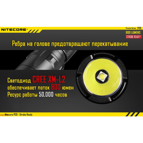 Ліхтар Nitecore P20 фото 11