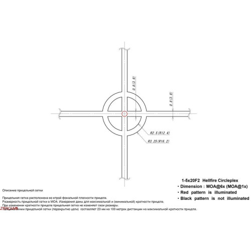 Прицел Sig Optics Whiskey 5 1-5x20 фото 2
