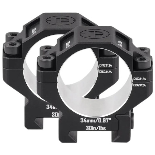 Кольца Discovery 6061 Scope Mount Rings (34 мм) Low на Weaver/Picatinny фото