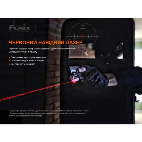 Фонарь пистолетный Fenix GL22 фото 7