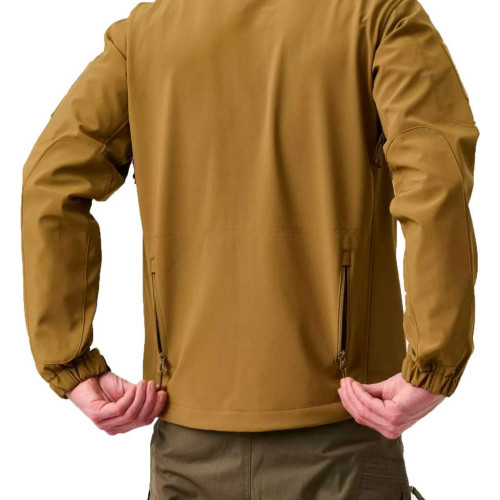Куртка Helikon-Tex Gunfighter - Shark Skin Windblocker (розмір - L, колір - Olive Green) фото 7