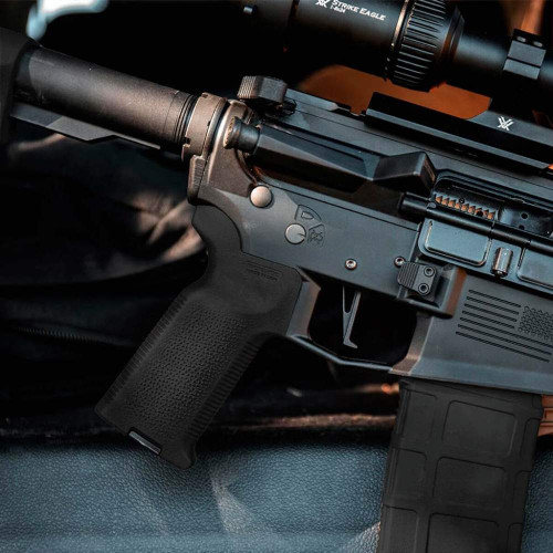 Пистолетная рукоятка Magpul MOE-K2 Grip для AR-15/M4 (полимер) черная фото 6