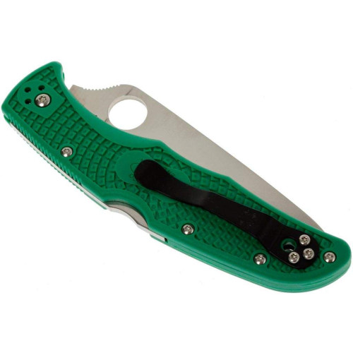 Ніж Spyderco Endura 4 Flat Ground Green (C10FPGR) фото 4