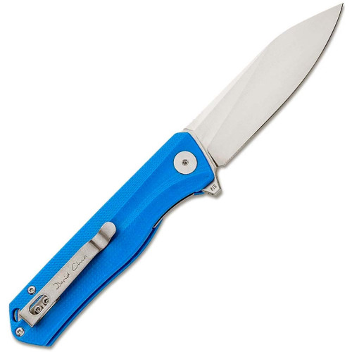 Нож Petrified Fish Forward Blue G10, Satin (PF818BS) фото 2