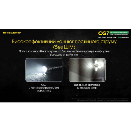 Ліхтар Nitecore CG7 фото 13