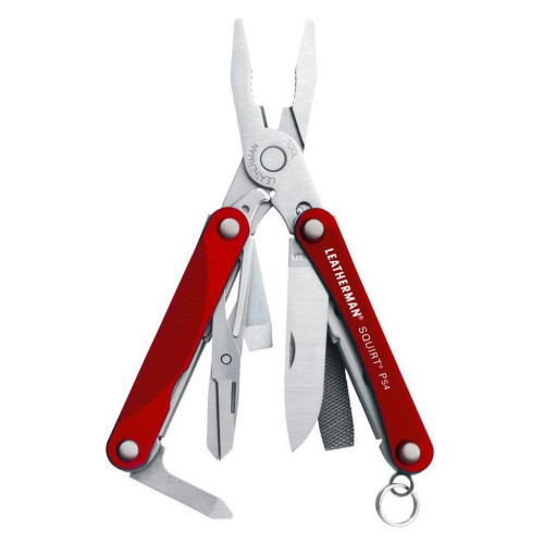 Мультитул Leatherman Squirt PS4 Red (831227) фото