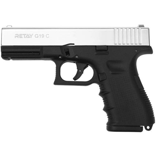 Шумовой пистолет Retay G 19C Nickel фото