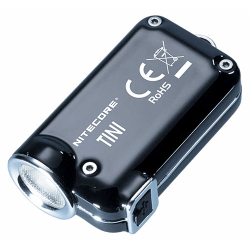 Ліхтар Nitecore TINI SS чорна смола фото