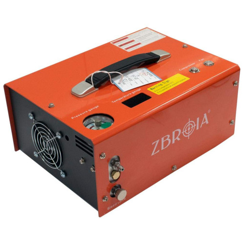 Компресор високого тиску ZBROIA Portair S PCP 300 Bar (12v/110v/220v) з автовідключенням фото 2
