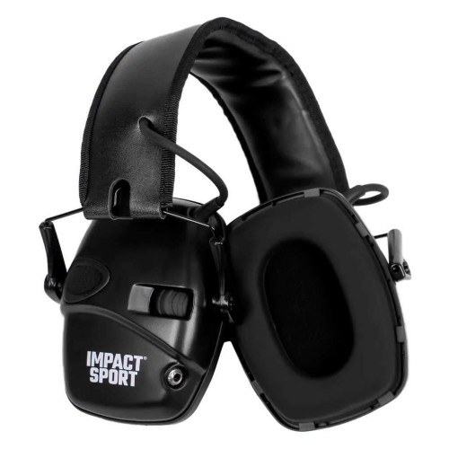 Стрілецькі навушники Howard Leight Impact Sport Earmuff Black активні фото 3