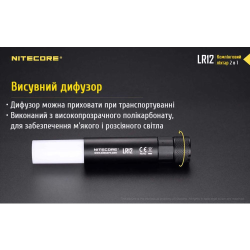 Фонарь Nitecore LR12 фото 11