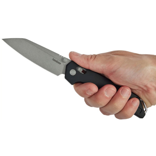 Нож складной Kershaw Iridium Reverse Tanto Black фото 5