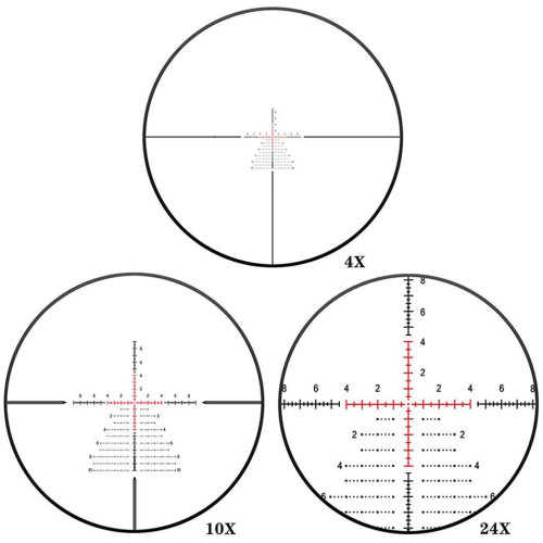 Прицел Discovery Optics HD GEN2 4-24x50 SFIR FFP Zero-Stop (34 мм, подсветка) фото 8