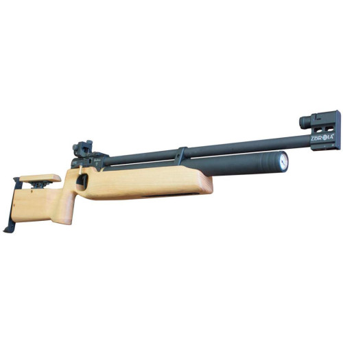 Пневматична гвинтівка (РСР) ZBROIA Biathlon 450/220 Gen1. (7.5 Дж, Ясен) фото 3