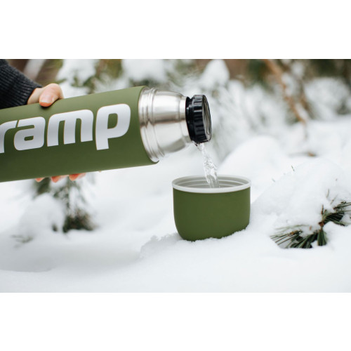 Термос TRAMP Soft Touch 1 л UTRC-109 khaki фото 6