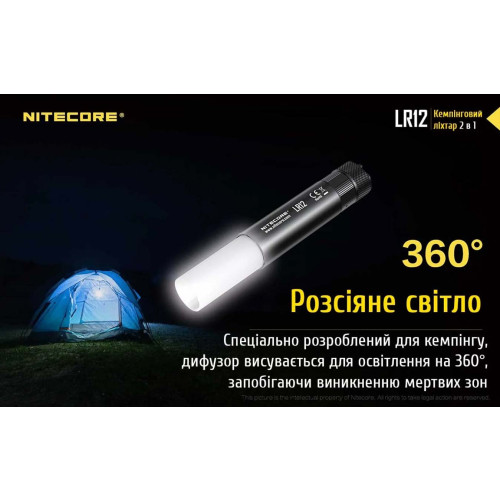 Фонарь Nitecore LR12 фото 10