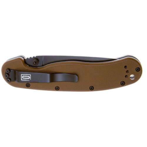 Нож складной Ontario Knife RAT I Coyote brown фото 4