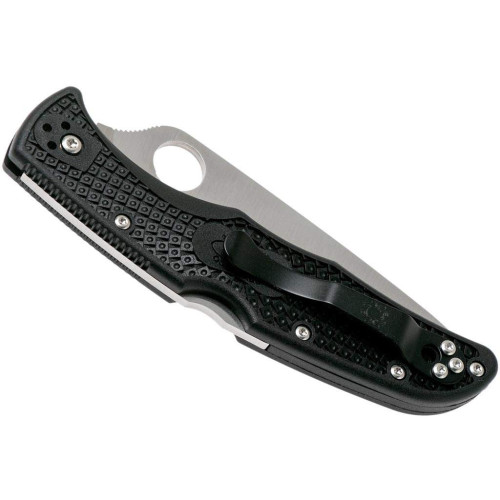Ніж Spyderco Endura 4 Flat Ground Black (C10FPBK) фото 5