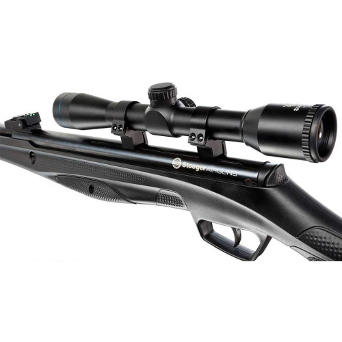 Пневматична гвинтівка Stoeger RX20 S3 Suppressor Synthetic Black Combo + Приціл 4х32 фото 3