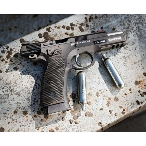 Пневматический пистолет ASG CZ SP-01 Shadow Blowback BB фото 8
