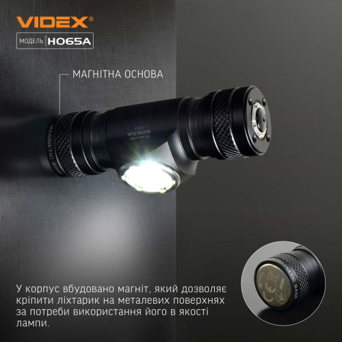 Налобный светодиодный фонарь VIDEX VLF-H065A фото 18