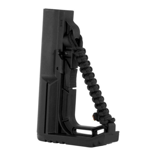 Приклад MFT Battlelink Minimalist with NRAT Strap Black (Comm-Spec) черный фото 7