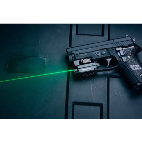 Фонарь Olight Baldr S Green Laser. Цвет - чёрный фото 15
