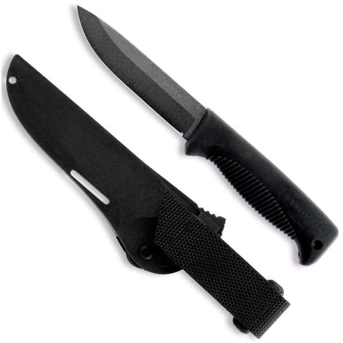 Нож Peltonen M07 Ranger Knife Black Handle (teflon, composite) фото 4