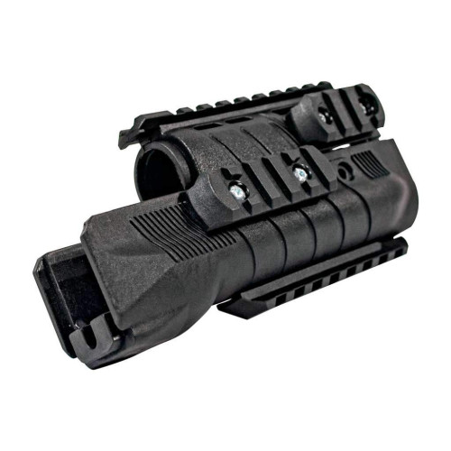 Цевье Ammo Key Akatsiya-2 для АК c 6-ю планками Picatinny (полимер) черное фото 3