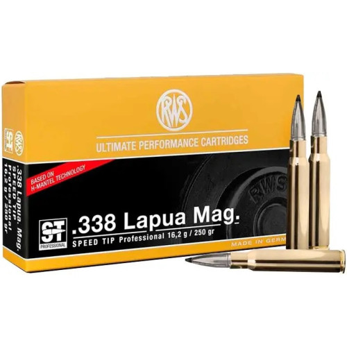 Патрон RUAG RWS SPEED TIP PRO .338 Lapua Mag пуля SPEED TIP PRO масса 16,2 г фото