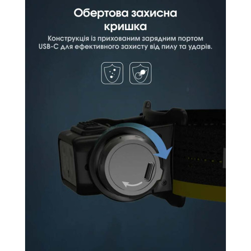 Ліхтар налобний Nitecore NU50 фото 21