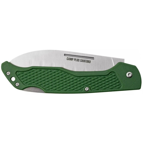Нож складной Ontario Knife Camp Plus Santoku Green фото 3