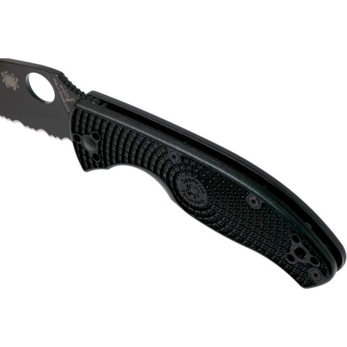 Ніж Spyderco Tenacious Lightweight Black (C122SBBK) фото 8