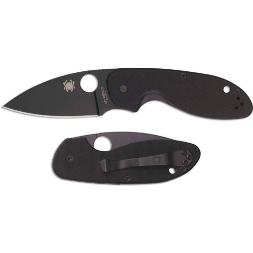 Ніж Spyderco Efficent Black Blade (C216GPBBK) фото 2
