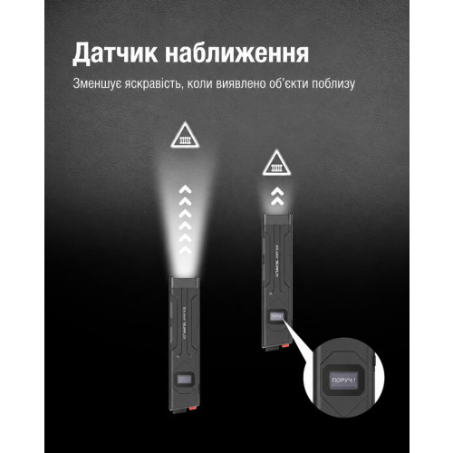 Ультратонкий фонарь Klarus FlatTac X1 4200 лм/2700 mAh. Black фото 10