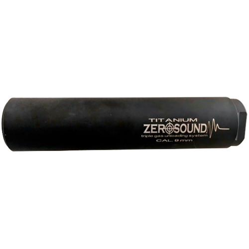 Глушник Zero Sound TITANium кал. 9 мм. Різьба М15х1 фото