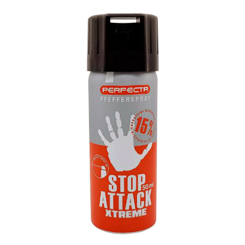 Газовий балончик Umarex Perfecta Stop Attack XTreme 15%, 50 мл. (струменевий) фото