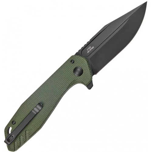 Нoж CJRB Riff BB, AR-RPM9 Steel, Micarta Green (J1928-BMGN) фото 2