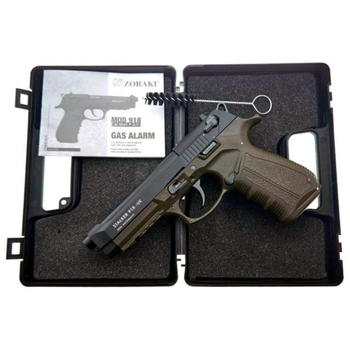 Шумовий пістолет Stalker Mod. 918 MBP Haki фото 2