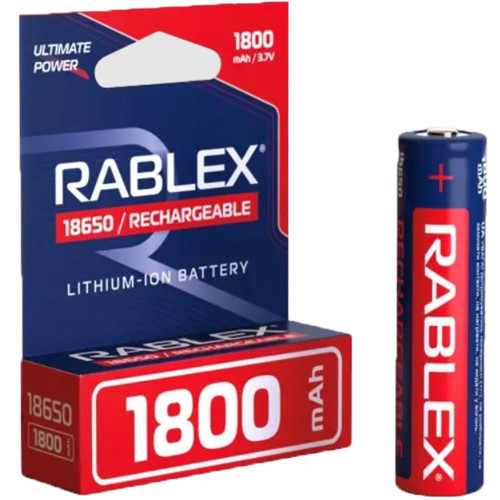 Аккумулятор RABLEX 18650 1800 mAh фото