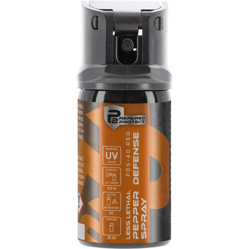 Газовый балончик Umarex P2P PDS-40 RED UV 10%, 26 мл. (конусный) фото