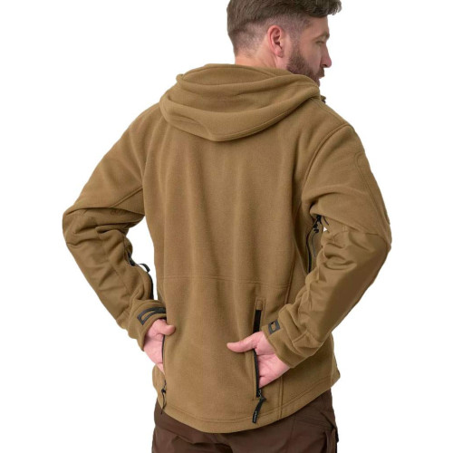 Флисовая кофта Helikon Patriot Fleece - Heavy Fleece (размер - XL, цвет - Coyote) фото 3