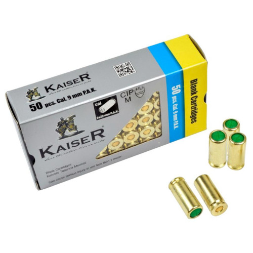 Холостые патроны Kaiser 9 мм P.A.K фото